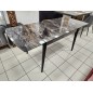 Table Résine Bois Marbra 130cm - 180cm