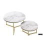 TABLE BASSE 'RAVENNA' SET DE 2 MARBRE