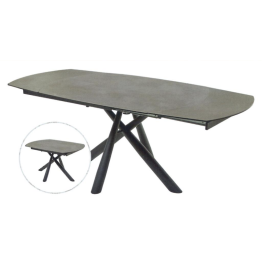 Table Ceramique 130cm pivotante 200cm