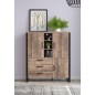 Highboard Emilio 138/155/45cm